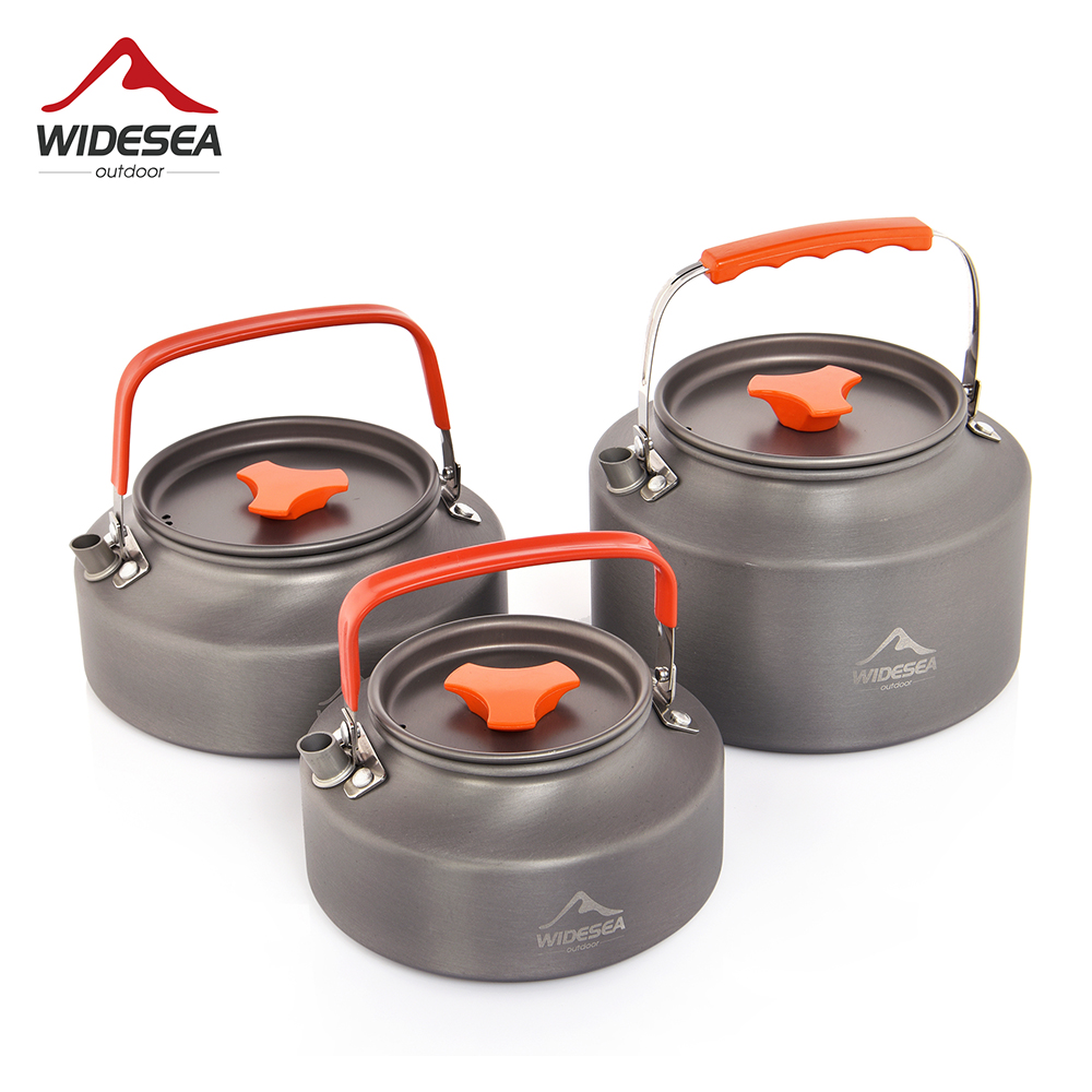 Camping Cooking Pot Set - Widesea 캠핑용 물 주전자, 야외 커피