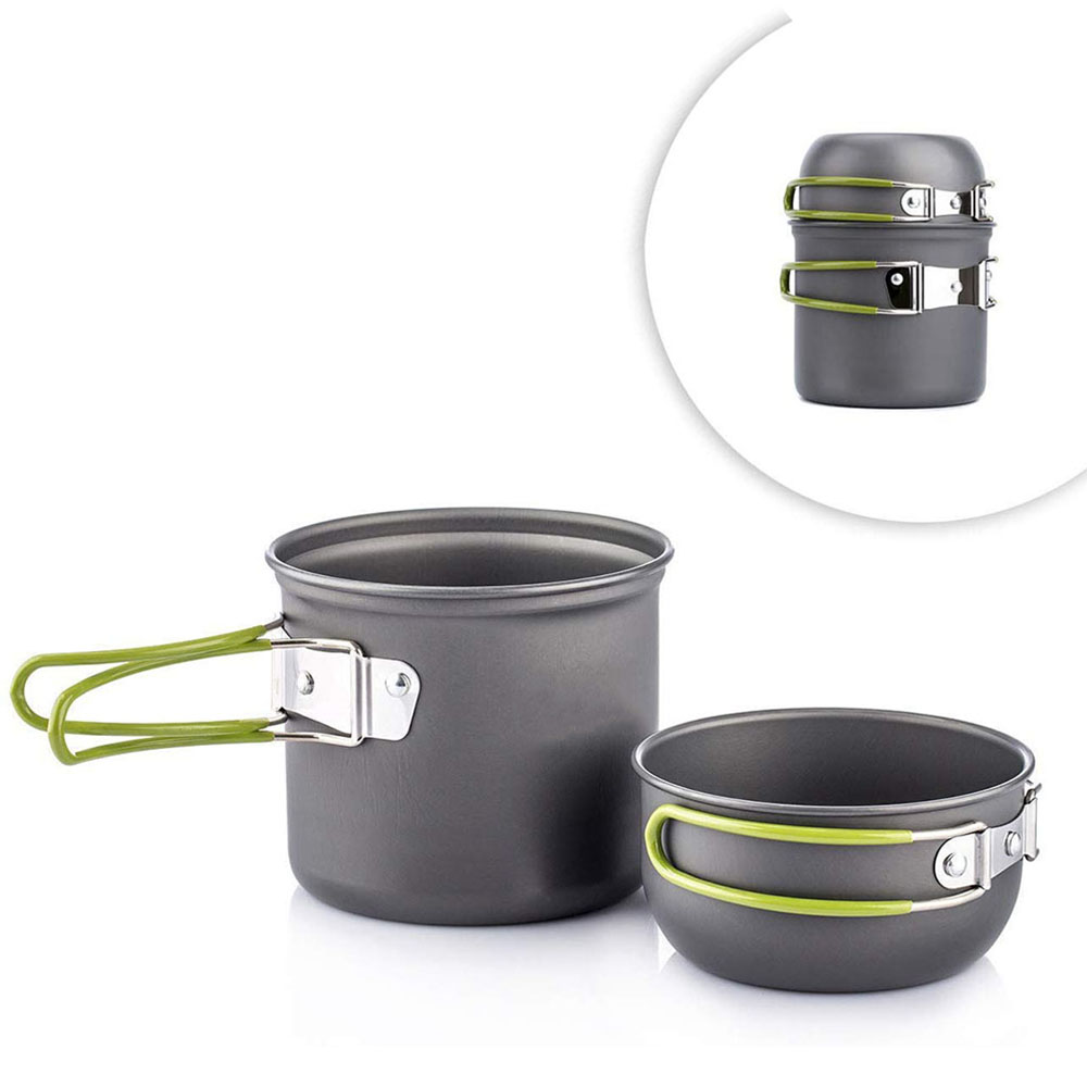 Camping Cooking Pack - 초경량 캠핑 냄비 조리기구 세트 하이킹