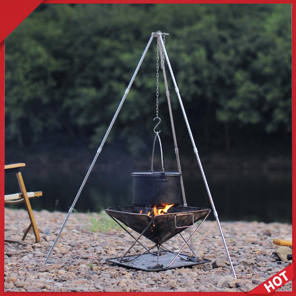 Camping Cooking Tripod - 야외 요리 삼각대 휴대용 분리형 스탠드