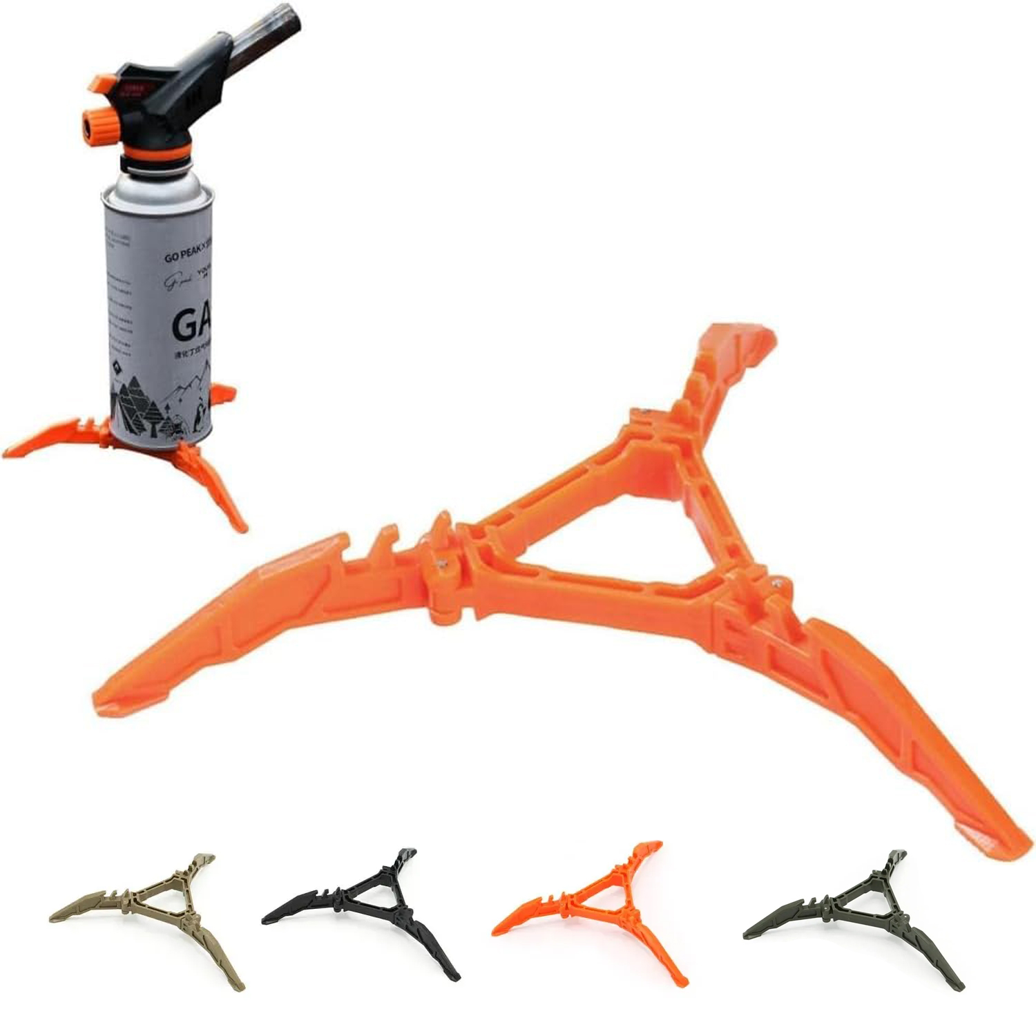 Camping Cooking Gadgets - 가스 탱크 브래킷 접이식 연료 캔