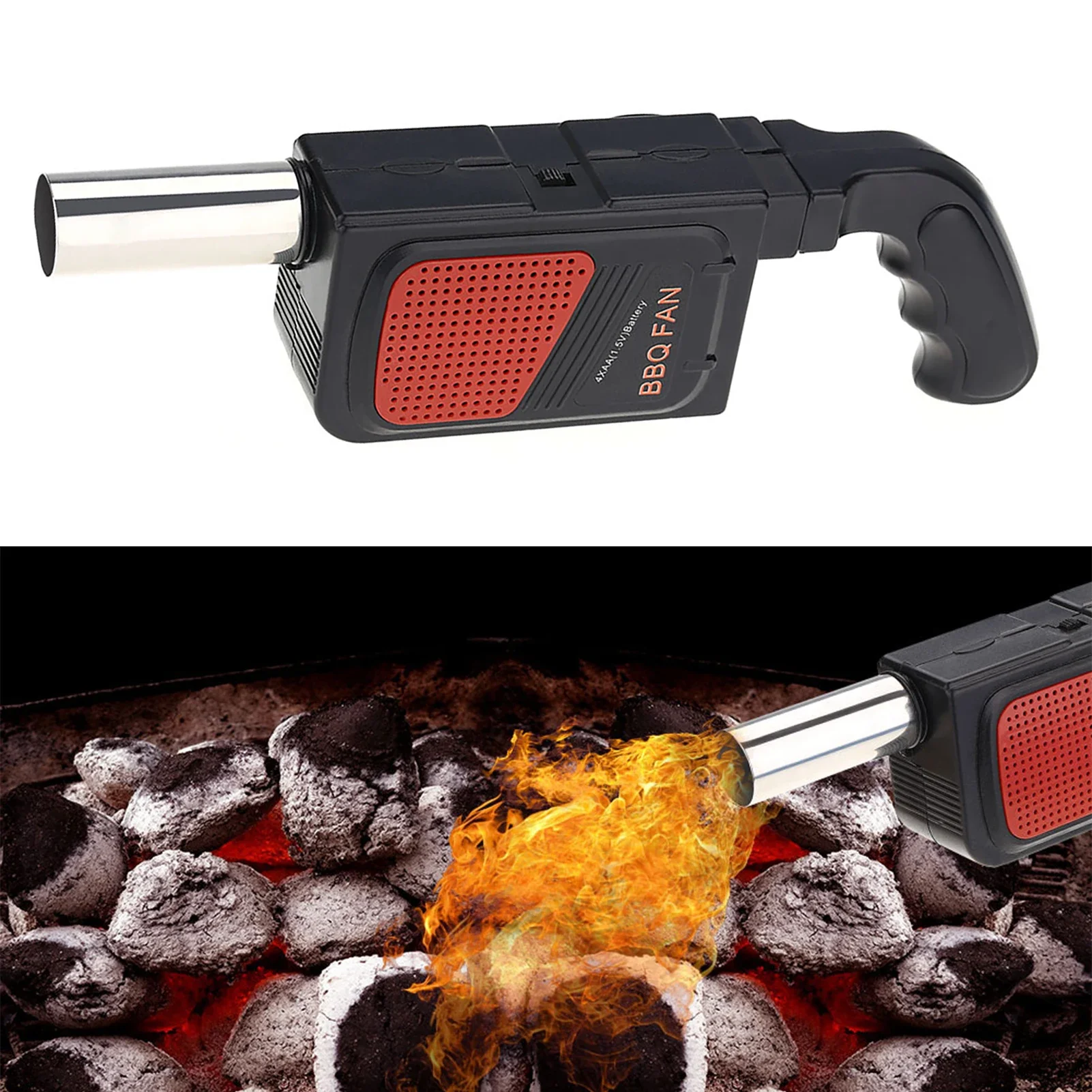 Camping Cooking Gadgets - 휴대용 핸드헬드 전기 바베큐 팬 공기