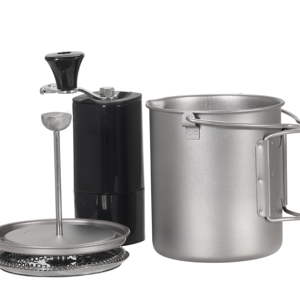 Lixada 티타늄 커피 컵 머그잔, 프렌치 프레스 포 - Camping Cooking Gadgets 리뷰 및 가격
