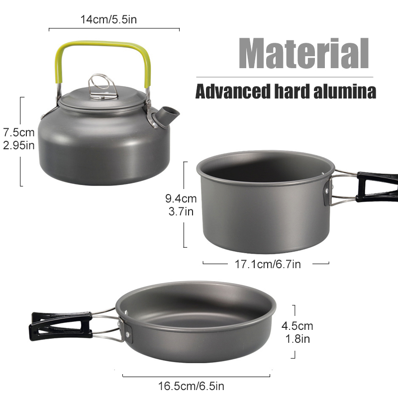 WESTTUNE 캠핑 조리기구 키트 알루미늄 야외 휴대 - Camping Cooking Pack 리뷰 및 가격