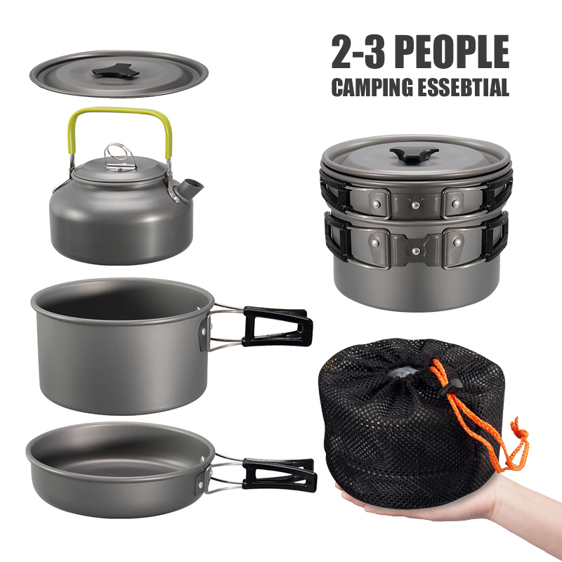 WESTTUNE 캠핑 조리기구 키트 알루미늄 야외 휴대 - Camping Cooking Pack 리뷰 및 가격
