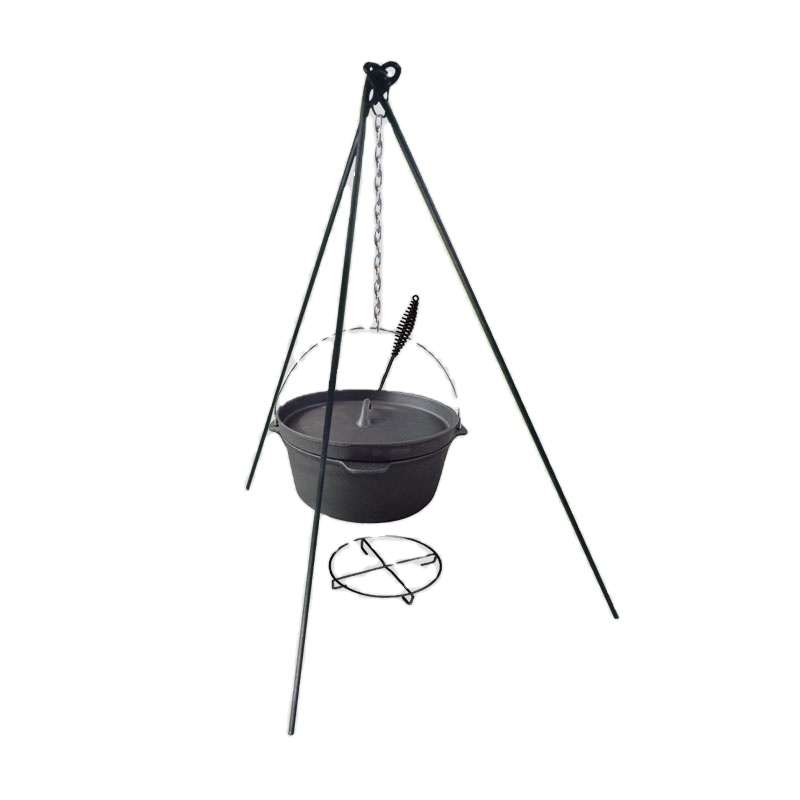 고품질 빈티지 친환경 캠핑 조리기구 세트 4종 주철 더 - Vintage Camping Cooking Set 리뷰 및 가격