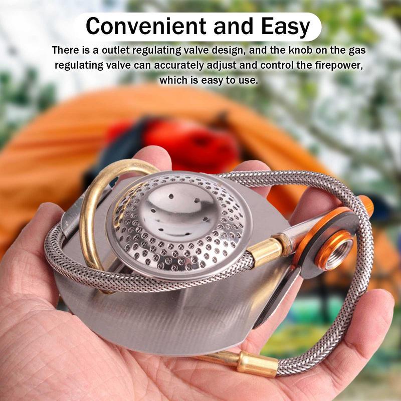 야외 캠핑 가스 스토브, 스테인레스 스틸 알파인 버너  - Camping Cooking Gadgets 리뷰 및 가격