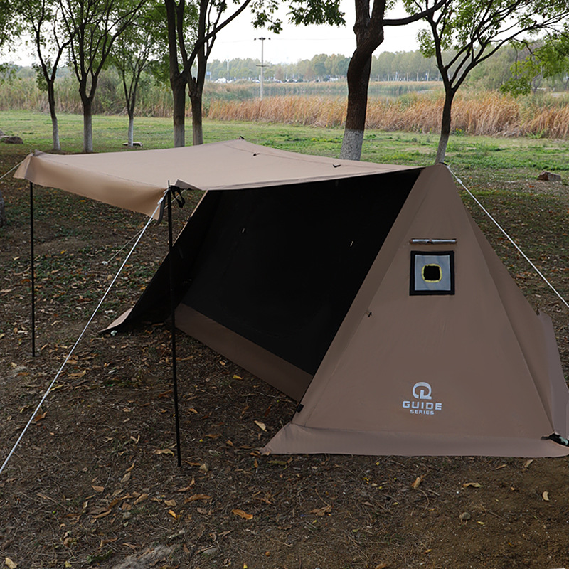 캠핑 야외용 더블 피크 캐노피 실버 어닝 피크 캠핑 쿠 - Camping Cooking Canopy 리뷰 및 가격