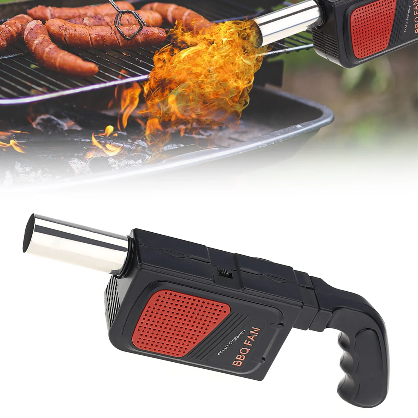 휴대용 핸드헬드 전기 바베큐 팬 공기 송풍기 야외 캠핑 - Camping Cooking Gadgets 리뷰 및 가격
