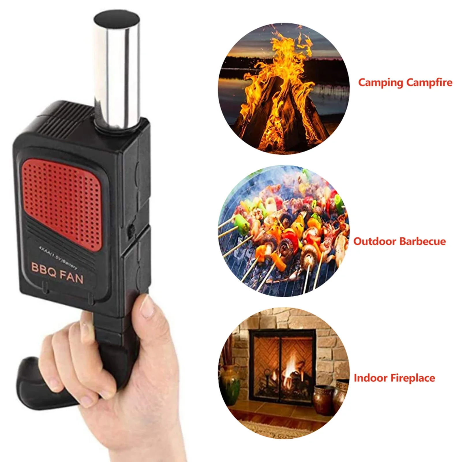 휴대용 핸드헬드 전기 바베큐 팬 공기 송풍기 야외 캠핑 - Camping Cooking Gadgets 리뷰 및 가격