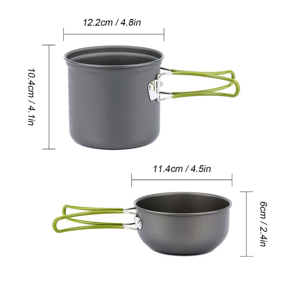 스토브가있는 캠핑 조리기구 키트 야외 요리 세트 야외  - Camping Cooking Pack 리뷰 및 가격